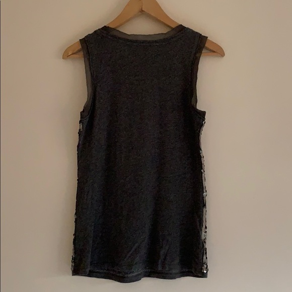 LOFT Sequin/Chiffon Tank Size XS - Picture 3 of 5